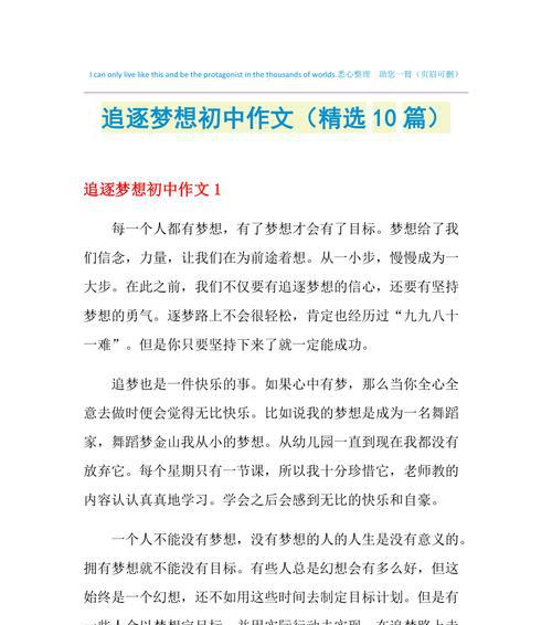 （《遗失的梦想》）