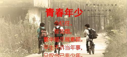 （《青春不散，忆少年》）
