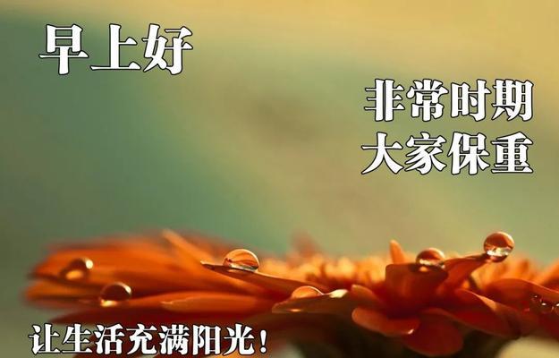 早安祝福，温馨问候——唯美短句集锦