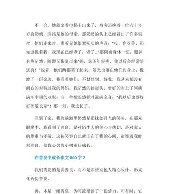 （《善良的魅力》）