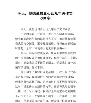 （《那个男孩开始感到内疚，他向莉莉道歉，并还回了她的午餐钱。》）