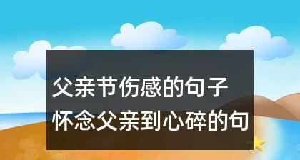 用优美的文字，表达对父亲的感激之情（用优美的文字）