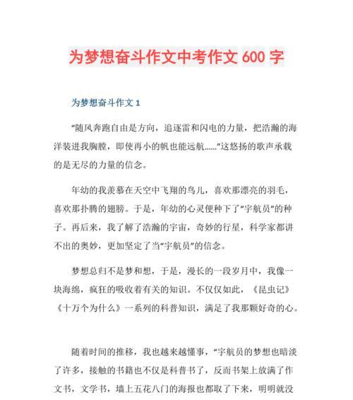 （《追逐梦想的人生路》）
