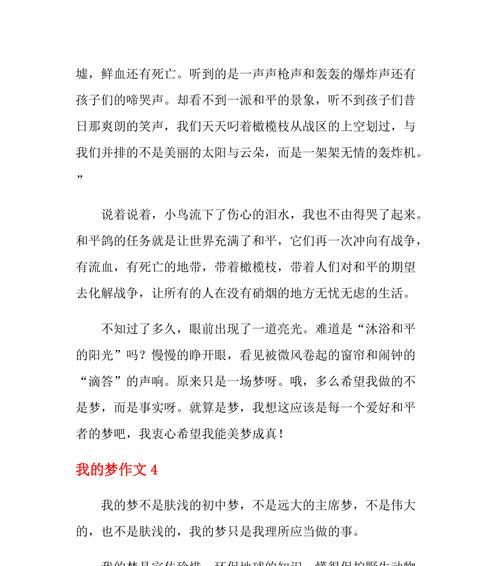 关于我的梦怎么写（《九年级的我，追寻自己的梦想》）