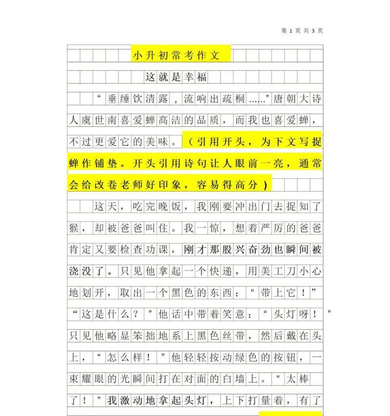 有关这就是幸福的作文450字怎么写（《这就是幸福》）