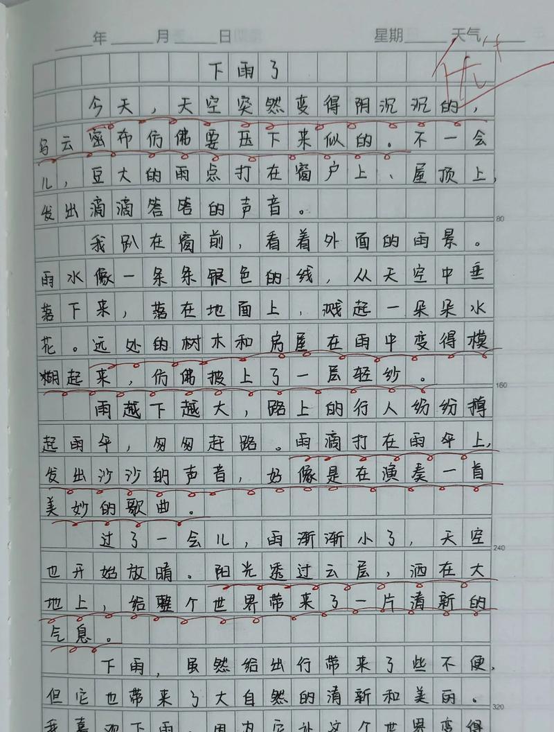 有关清明节下雨记录作文的作文怎么写（《雨中清明，记忆深处的哀思与传承》）