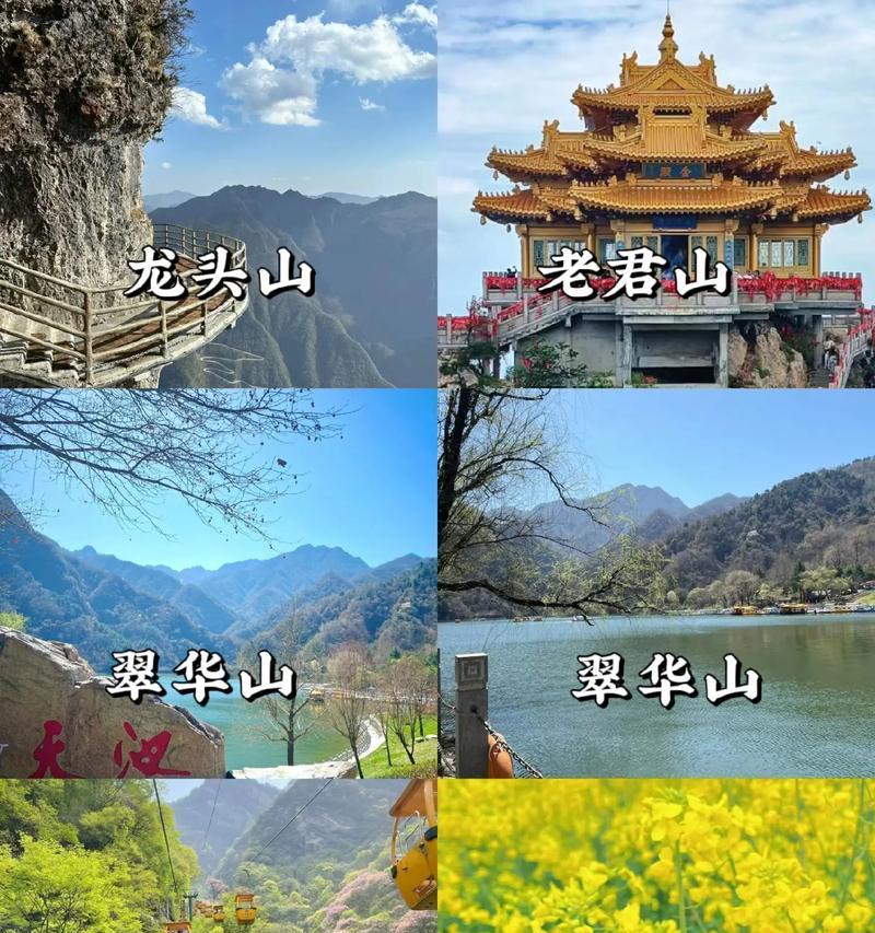 《秦岭春归处，清明赏花行》