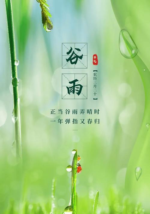 谷雨时节写景语录有哪些好句？（《谷雨：润物细无声》）