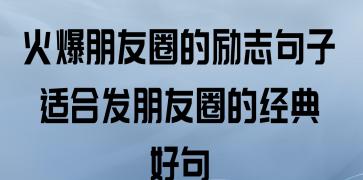 微光闪耀的文字世界（用这些好句）