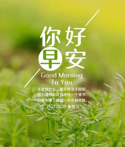 二月早安心语（用温暖的短句）