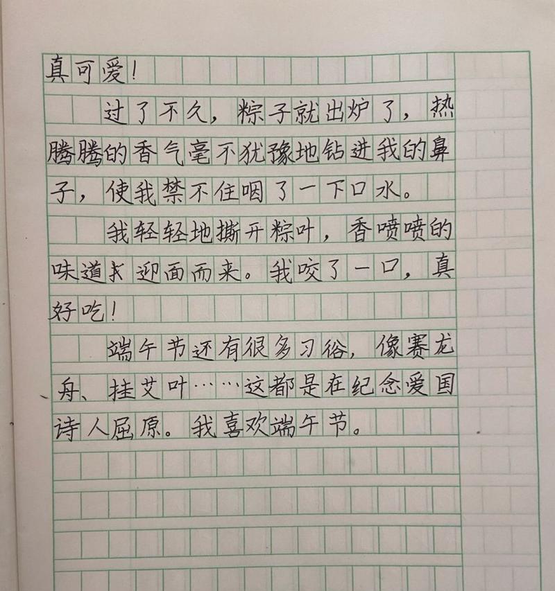 以小学三年级端午节作文为话题的作文怎么写（《龙舟水畔的笑语：端午节的温馨回忆》）
