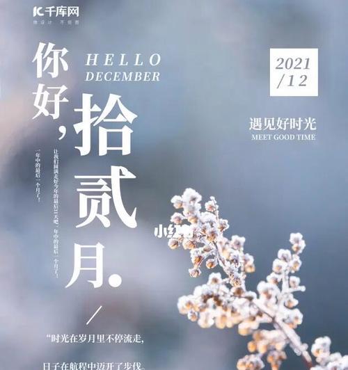 以正能量迎接新年（11月再见12月你好）